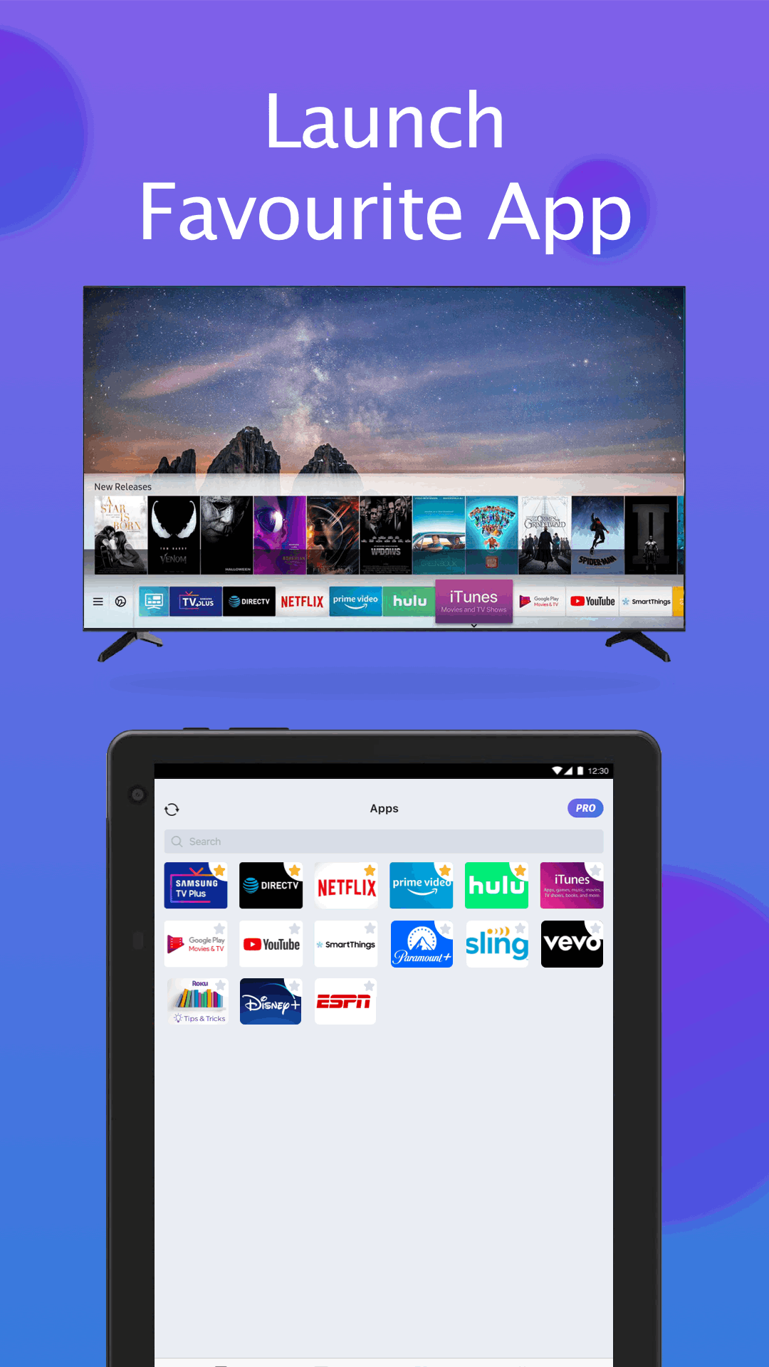 Remote for Smart Samsung TV APK screenshot