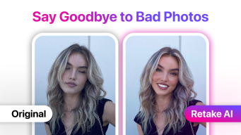 Retake AI: Face & Photo Editor APK screenshot