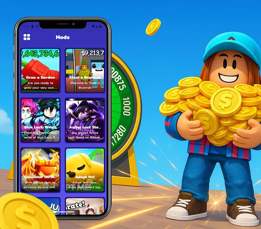 Robux and Skins for Roblox APK screenshot