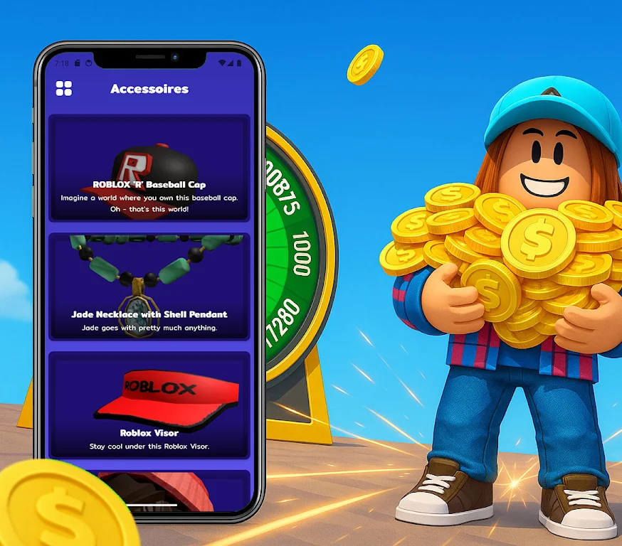 Robux and Skins for Roblox APK screenshot