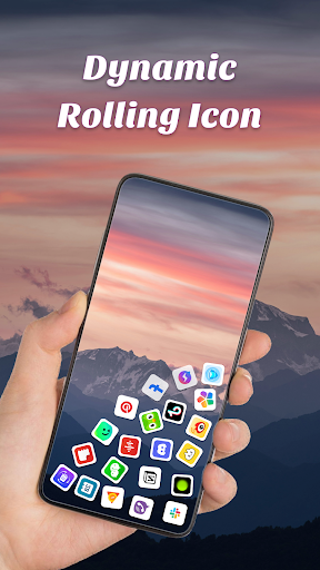 Rolling Icon: Icon Spinning APK screenshot