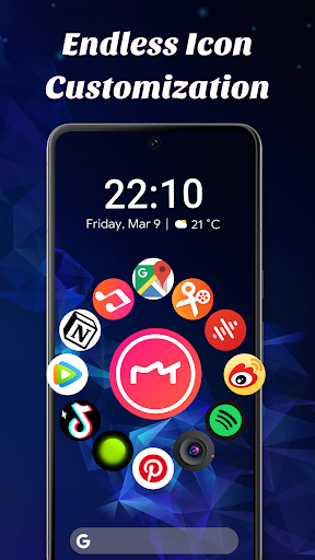Rolling Icon: Icon Spinning APK screenshot