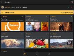 Rooms screenshot