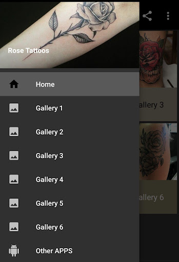 Rose Tattoos APK screenshot