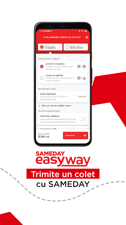 SAMEDAY Romania APK screenshot