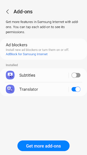 Samsung Internet 6