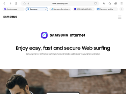 Samsung Internet APK screenshot