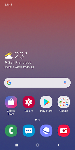 Главный экран One UI от Samsun APK 1