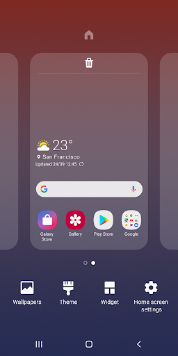 Главный экран One UI от Samsun APK 4