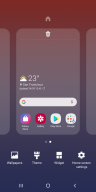 Samsung One UI Home screenshot