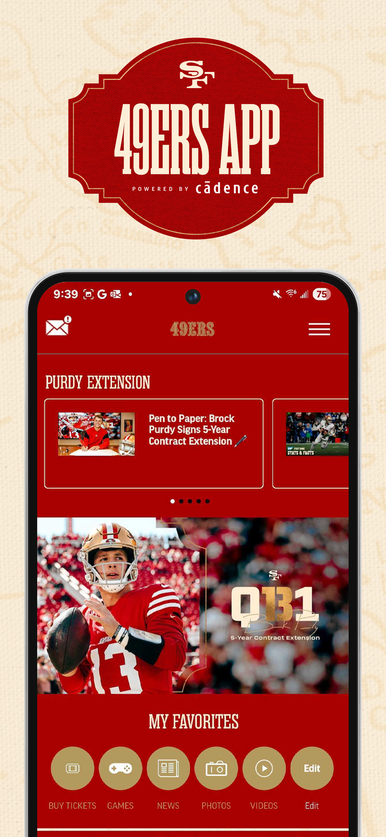 San Francisco 49ers APK screenshot