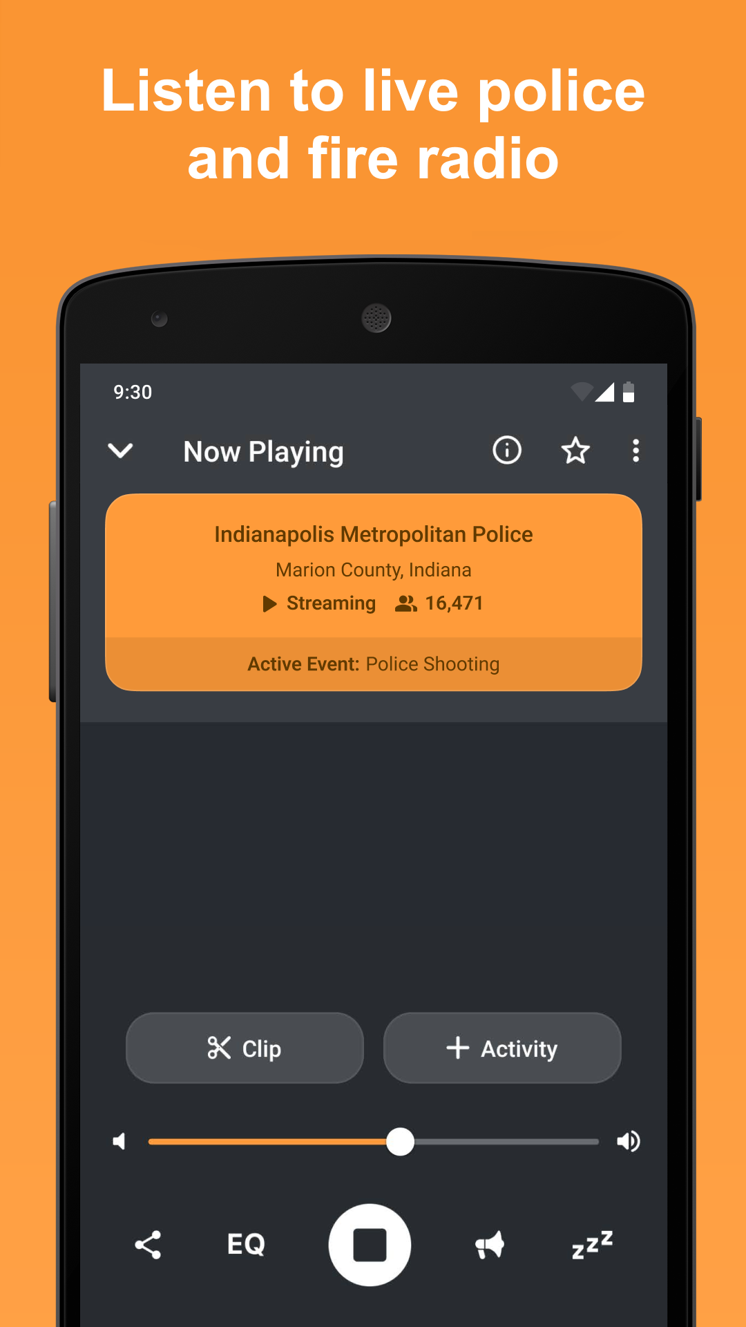 Scanner Radio - Police Scanner APK screenshot
