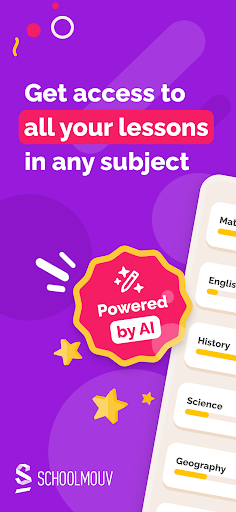 SchoolMouv - AI Tutor & Quiz APK screenshot