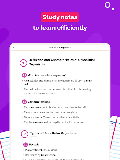 SchoolMouv - AI Tutor & Quiz APK screenshot
