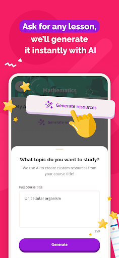 SchoolMouv - AI Tutor & Quiz APK screenshot