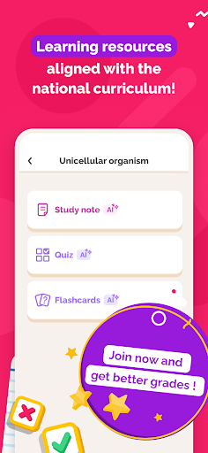 SchoolMouv - AI Tutor & Quiz APK screenshot