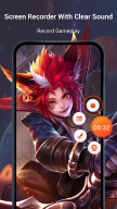Запись экрана Видео редактор APK screenshot