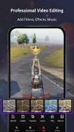 Запись экрана Видео редактор APK screenshot