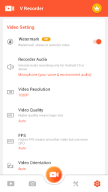 Запись экрана Видео редактор APK screenshot