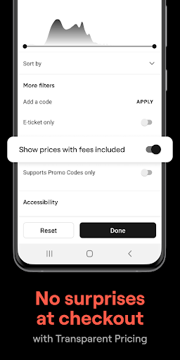 SeatGeek APK screenshot