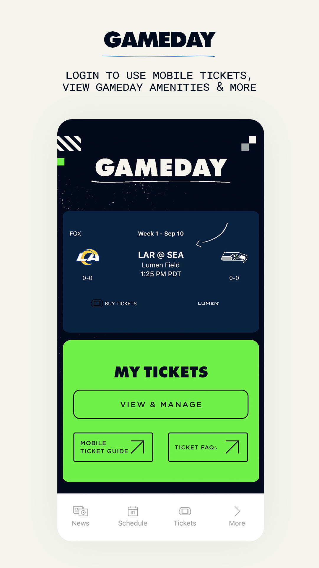 Seattle Seahawks Mobile APK screenshot