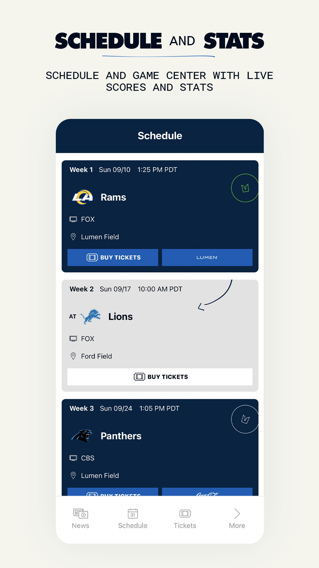 Seattle Seahawks Mobile APK screenshot