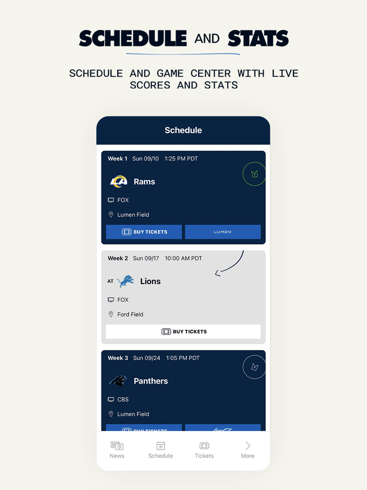 Seattle Seahawks Mobile APK screenshot