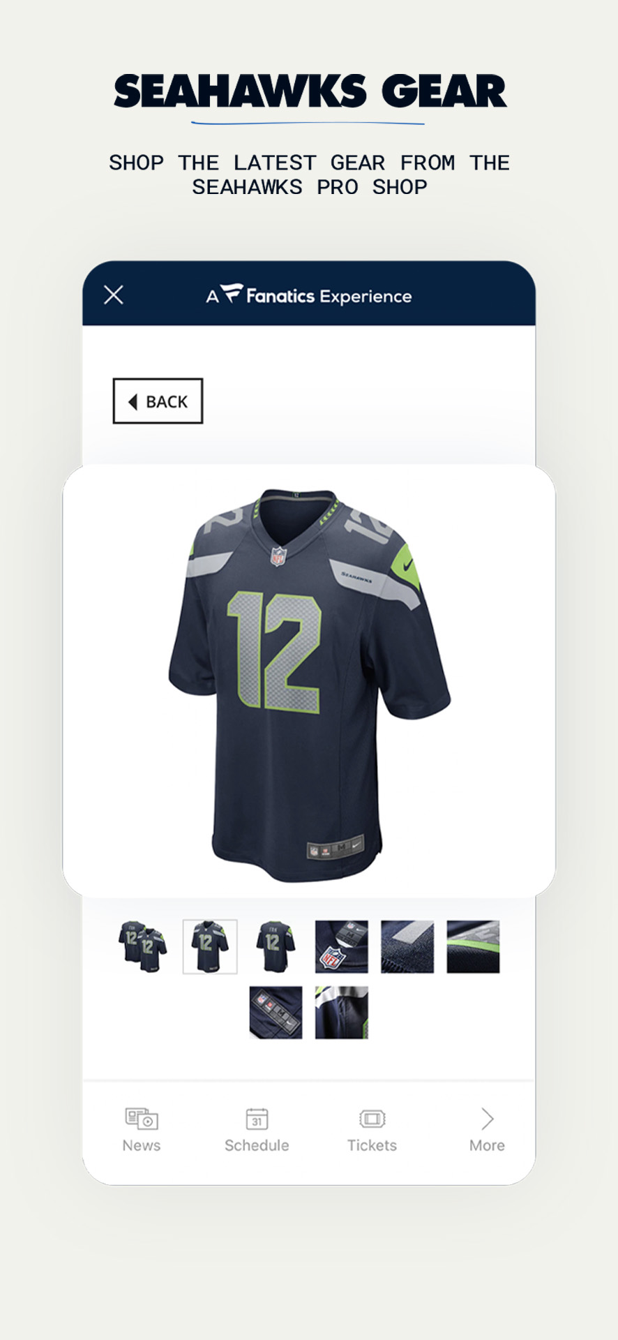 Seattle Seahawks Mobile APK screenshot