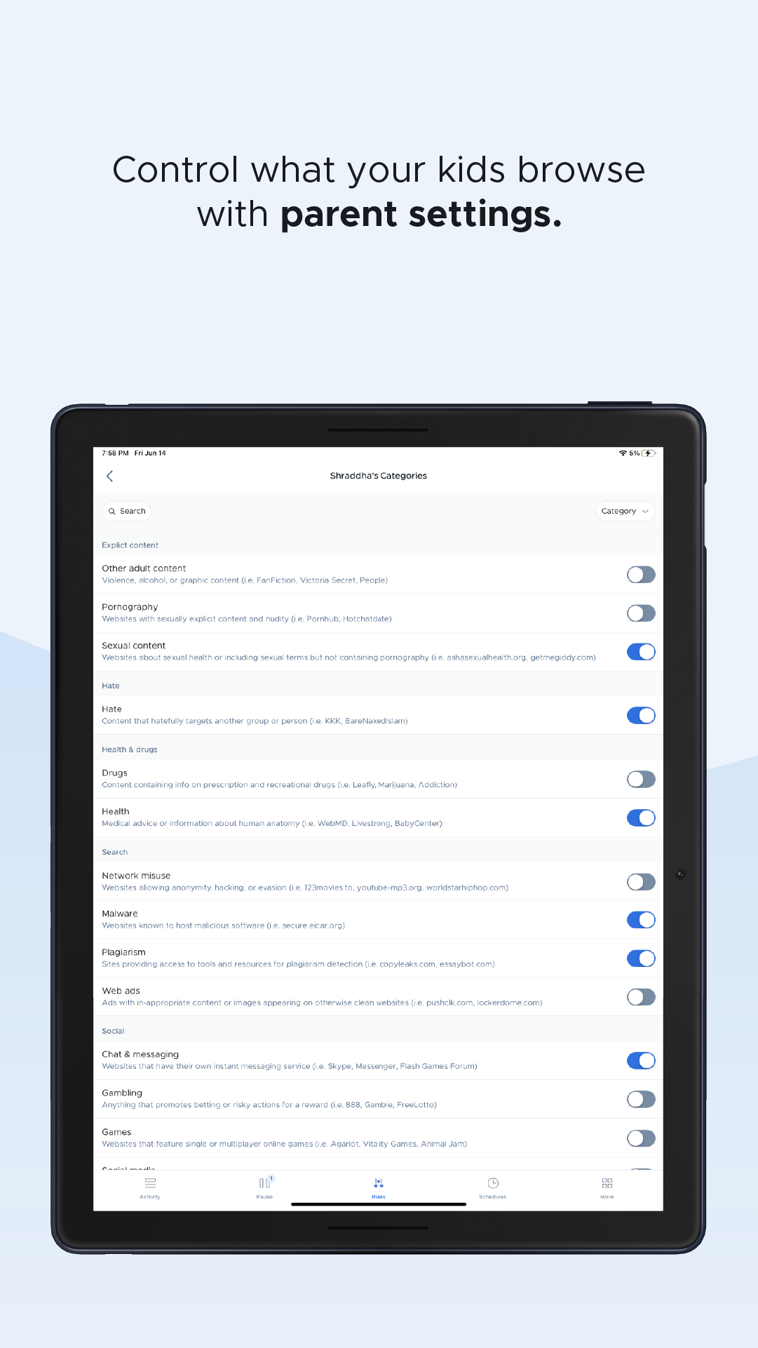 Securly Home APK screenshot
