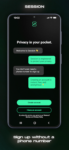 Session APK screenshot