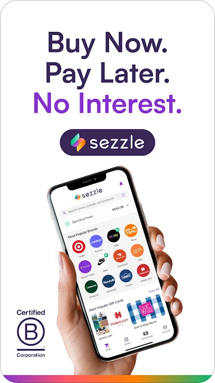 Sezzle - Buy Now, Pay Later APK screenshot