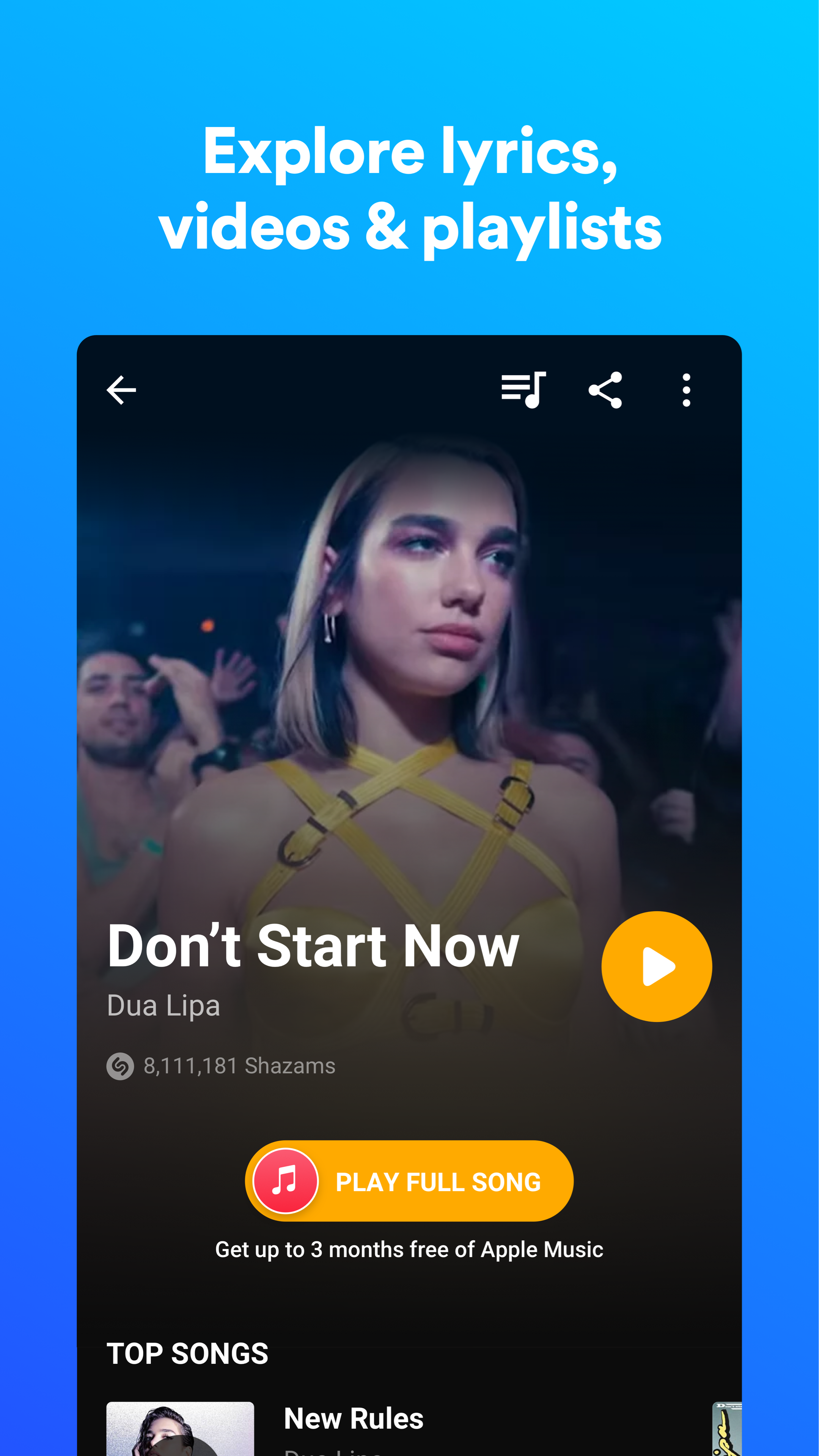Shazam APK screenshot