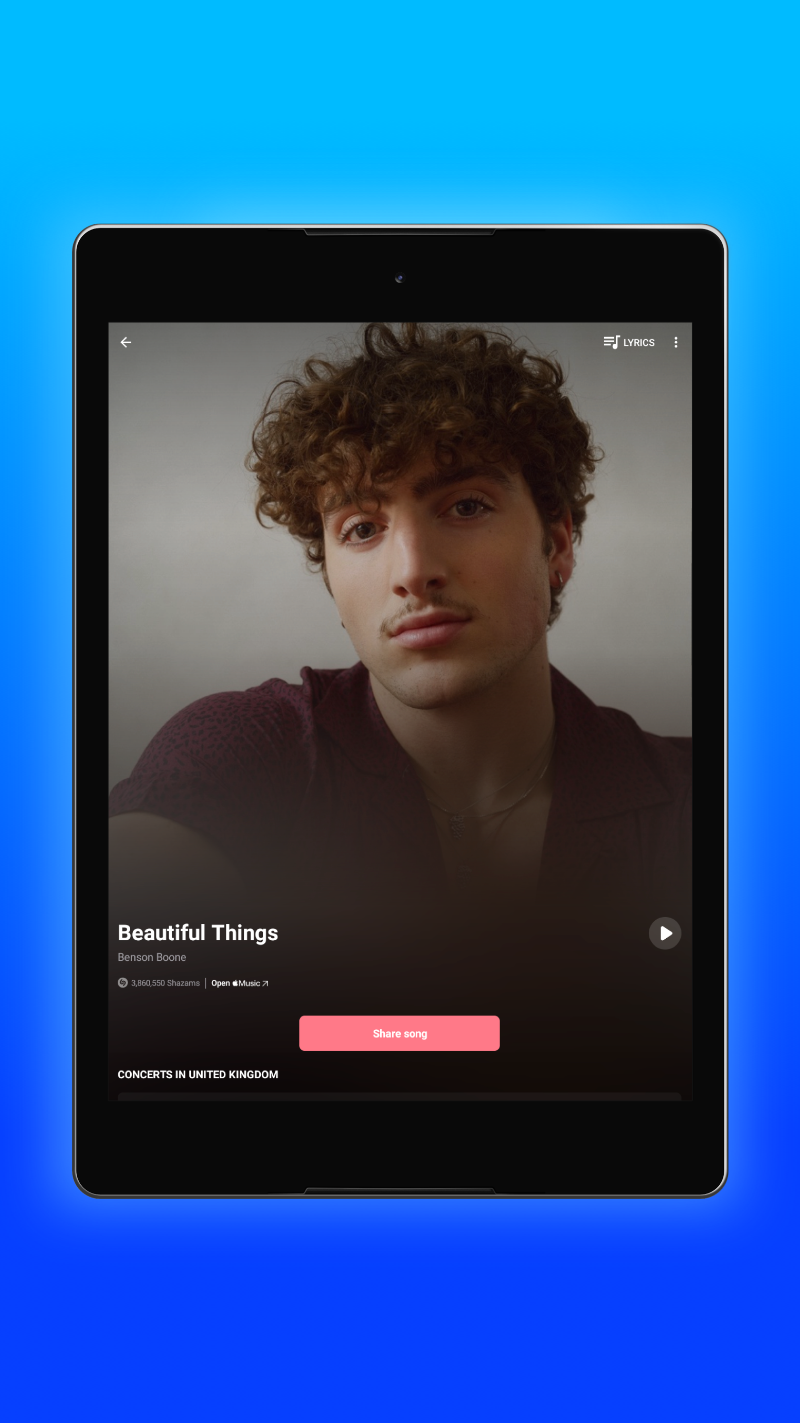 Shazam APK screenshot