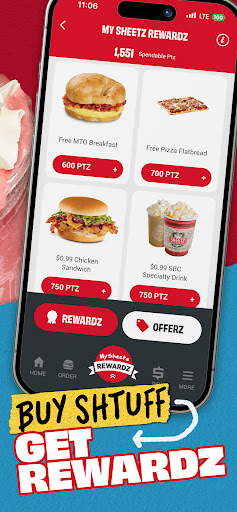 Sheetz Food Delivery & Rewards APK screenshot