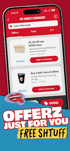 Sheetz Food Delivery & Rewards APK screenshot