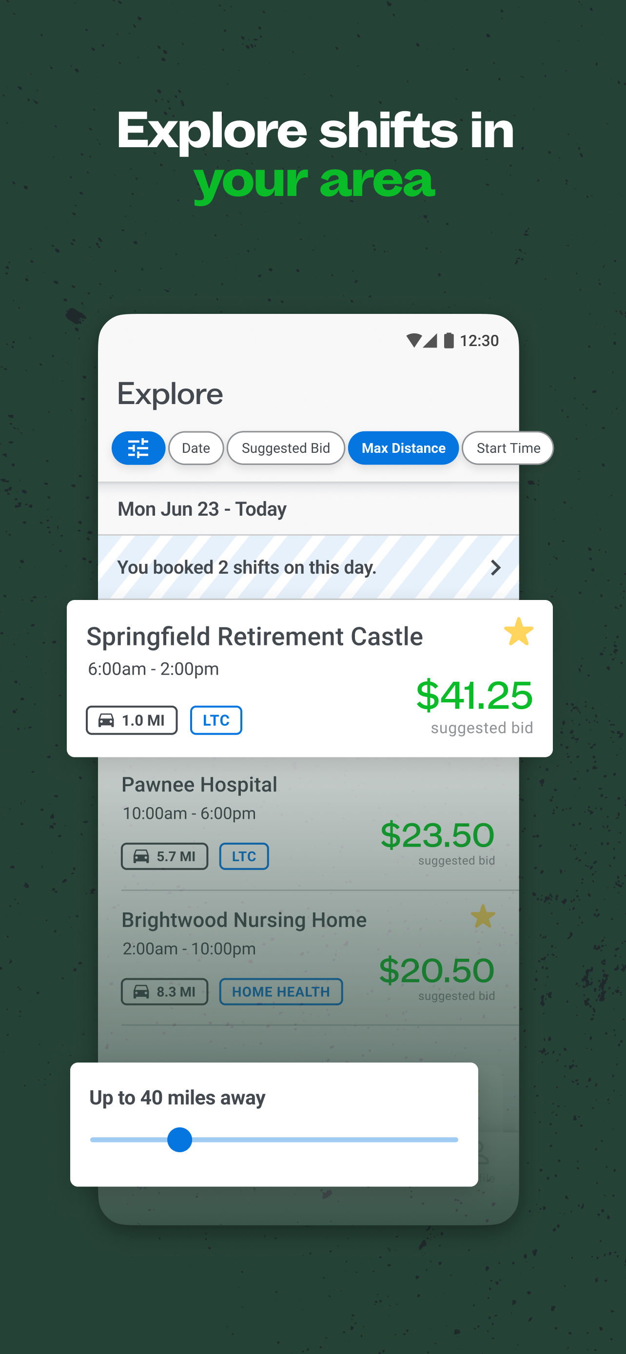 ShiftKey - PRN Healthcare Jobs APK screenshot