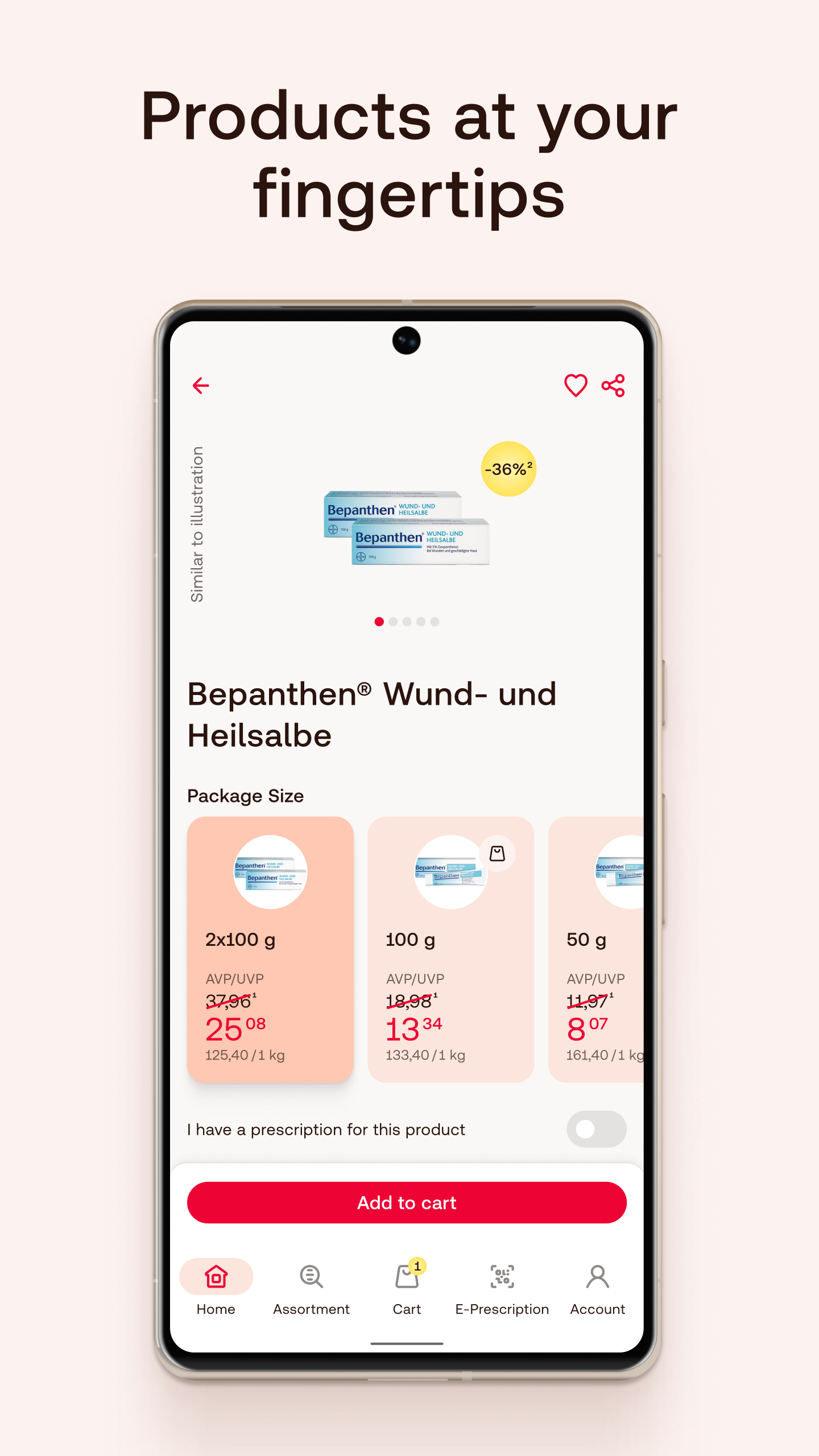 Shop Apotheke: E-Rezept App APK screenshot