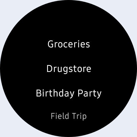 Shopping list — Lister APK screenshot