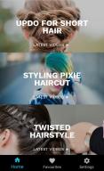 Short Hair Face Shape Guide APK screenshot