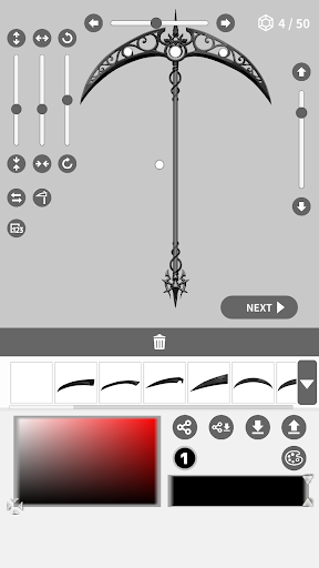 sickle maker - Death Weapon APK screenshot
