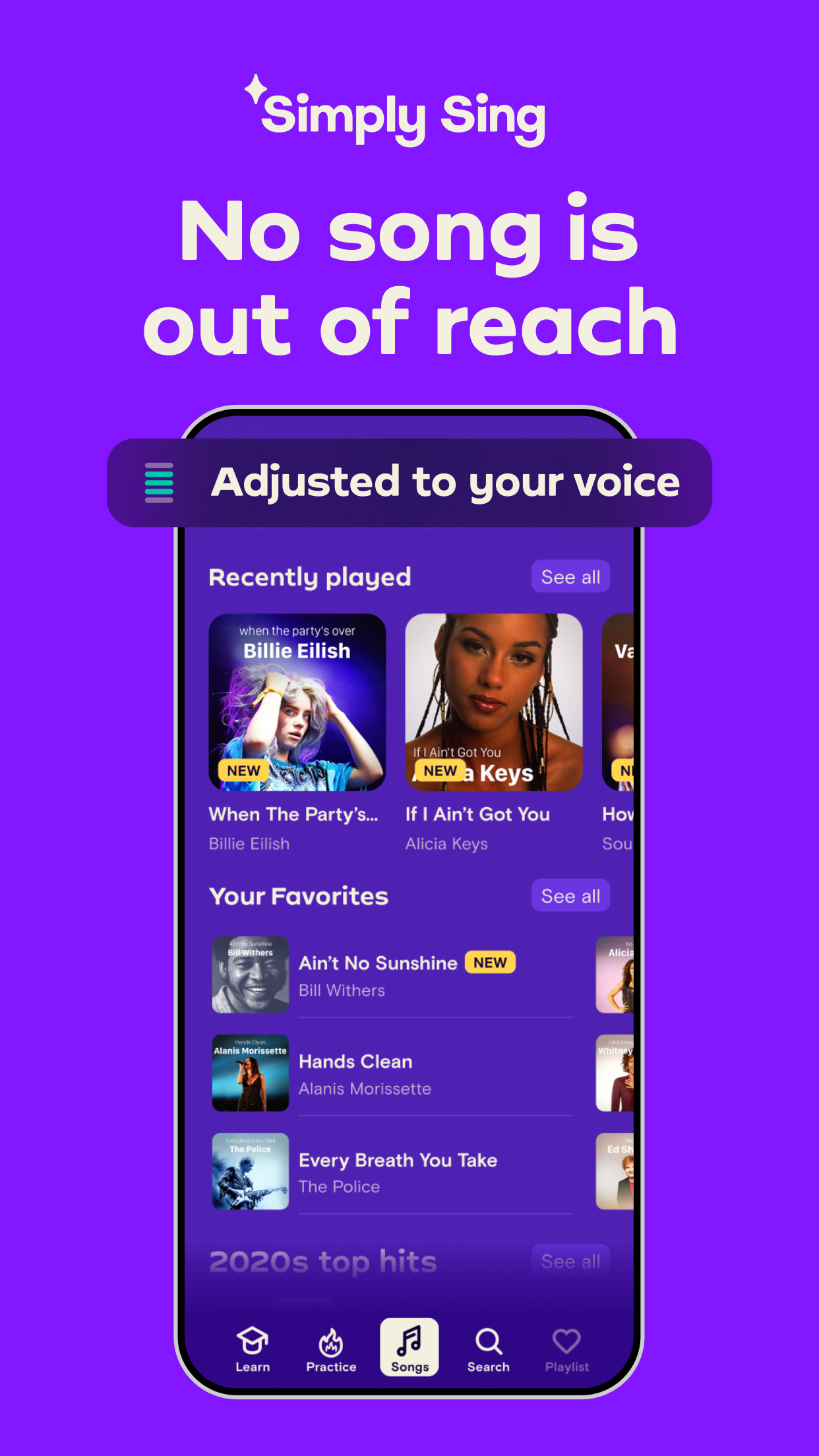 Simply Sing: My Singing App APK screenshot