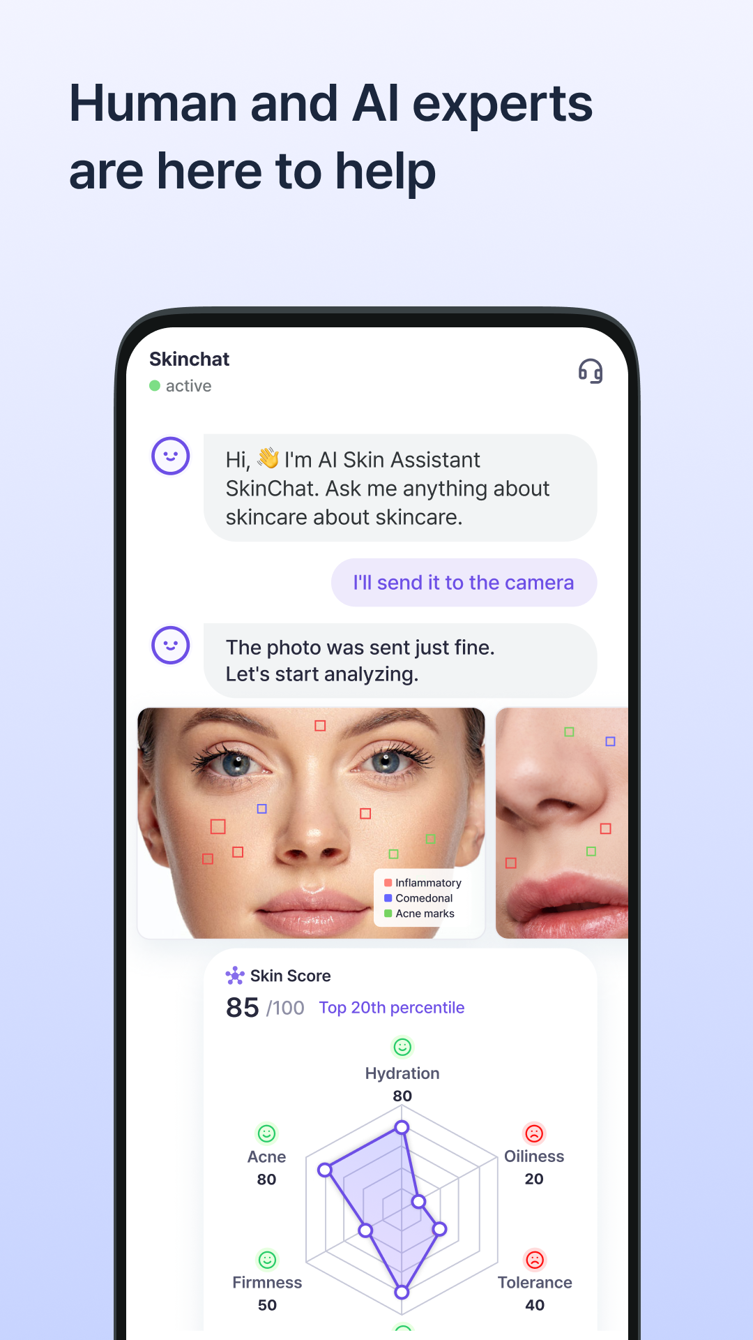 SkinLog | Acne diary APK screenshot