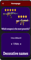 skins APK screenshot