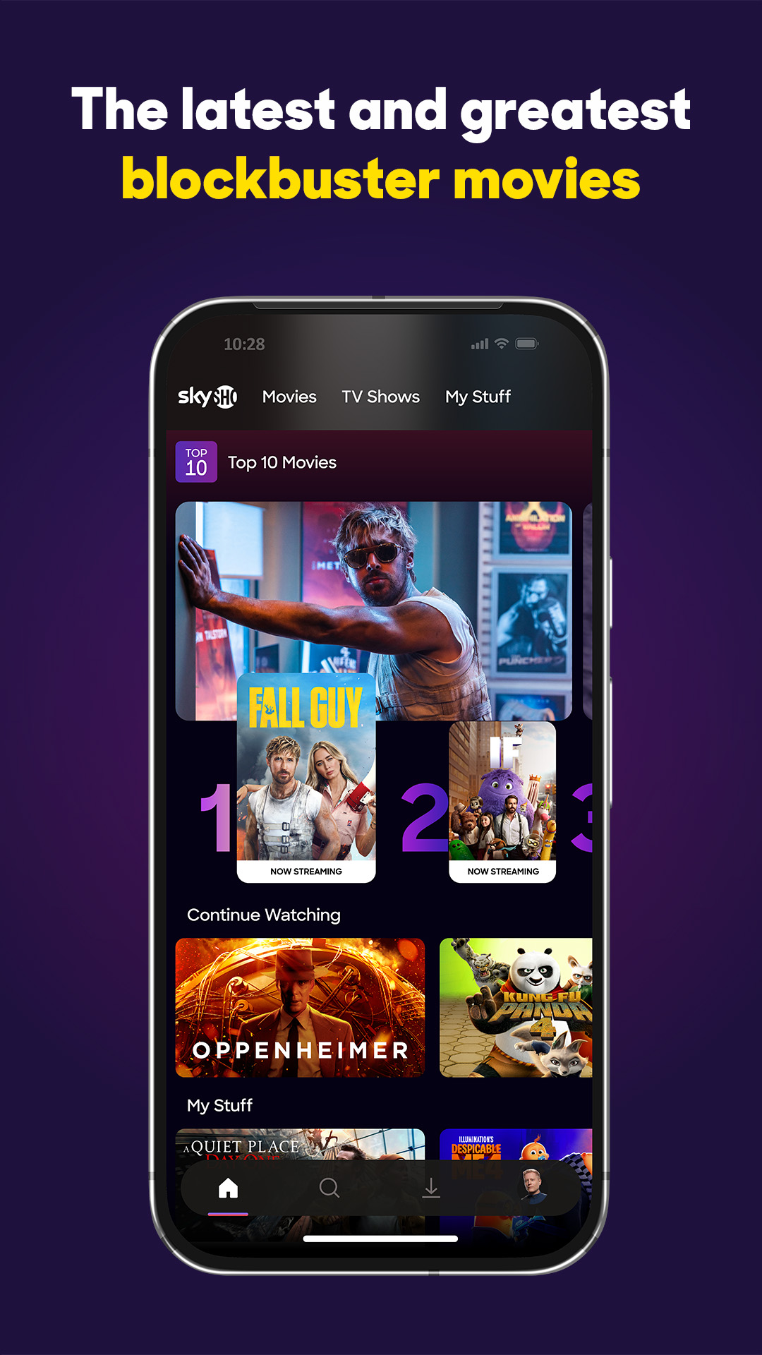 SkyShowtime screenshot