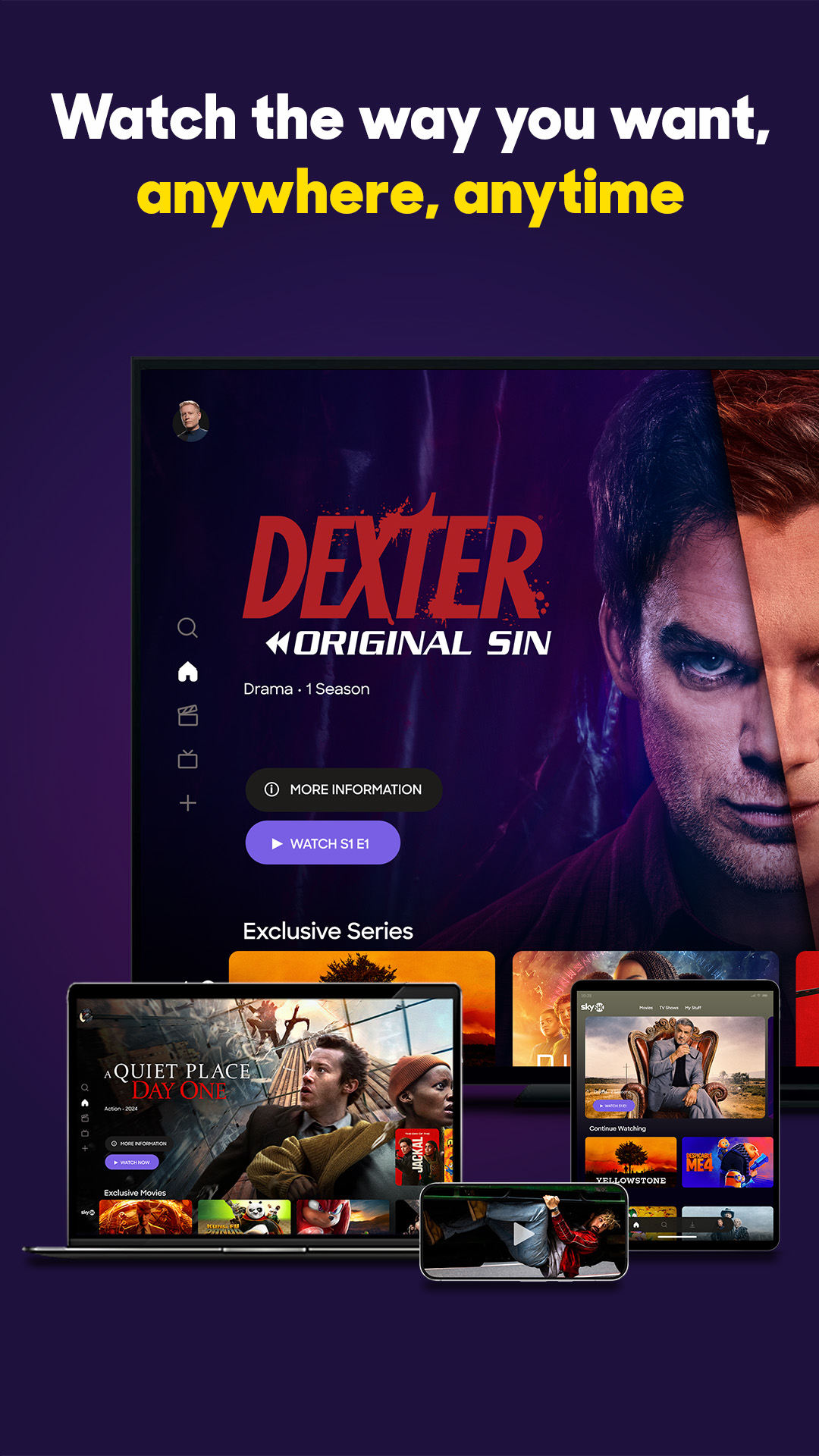 SkyShowtime screenshot