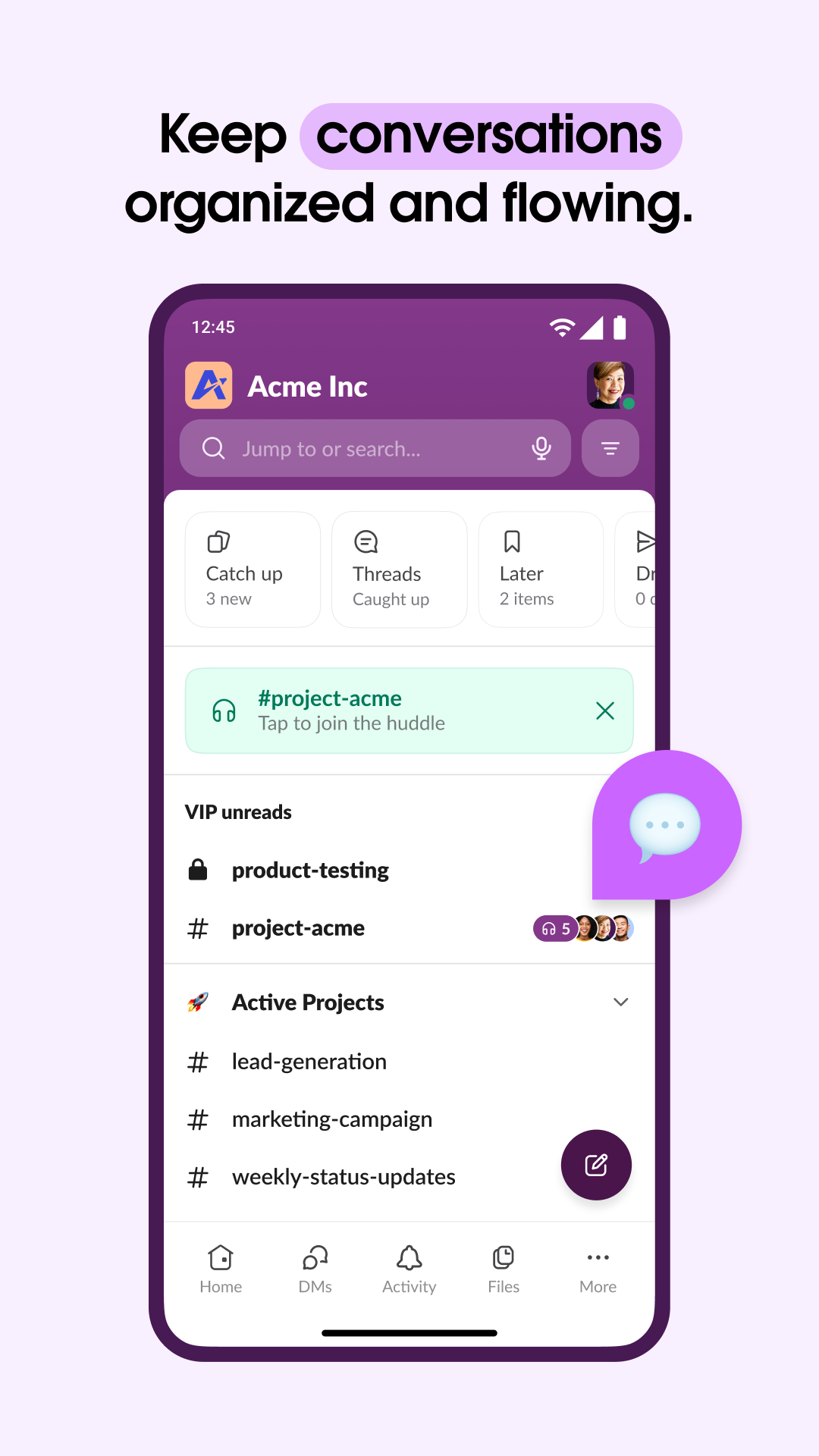 Slack APK screenshot