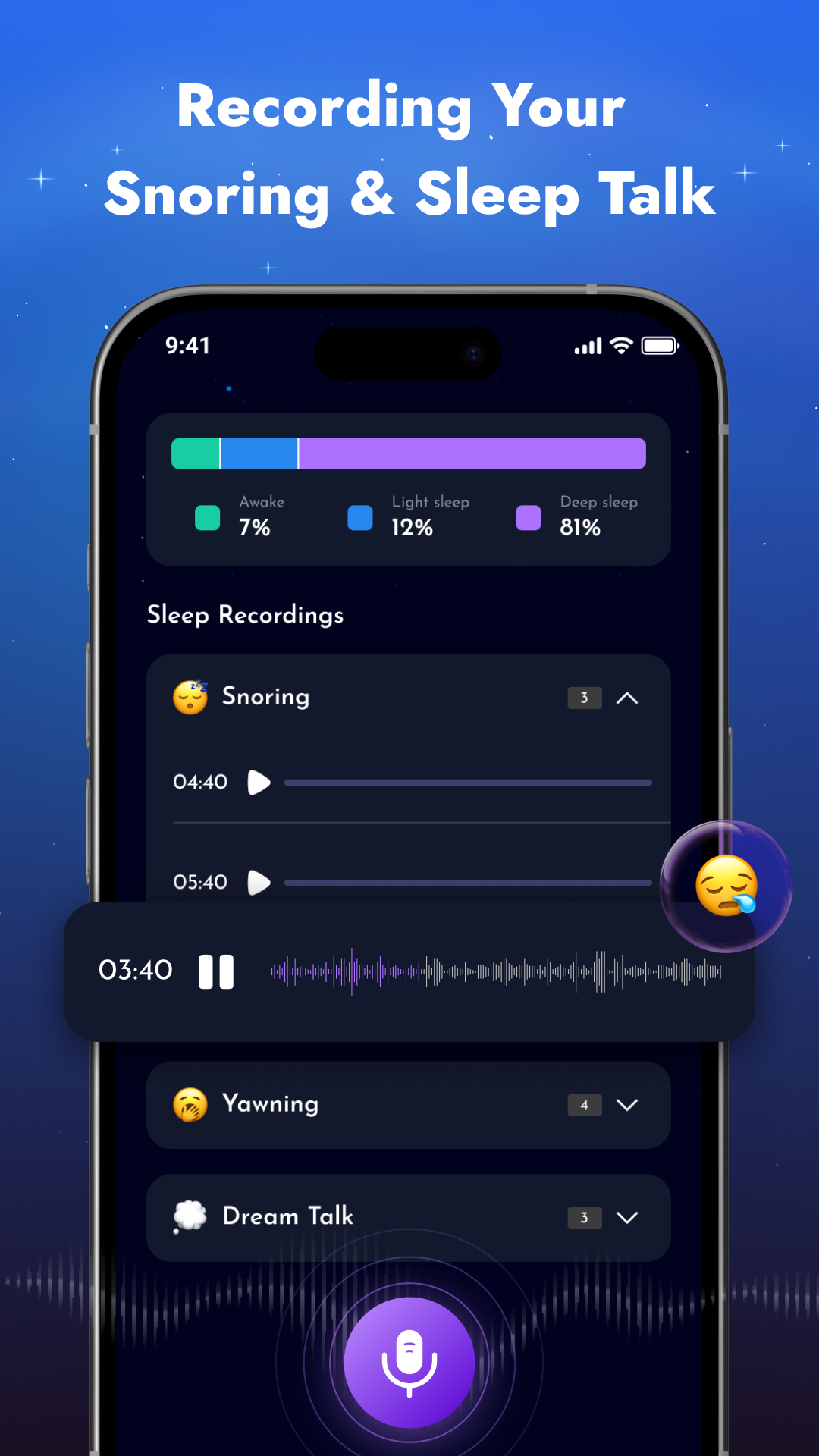 Sleep Tracker screenshot