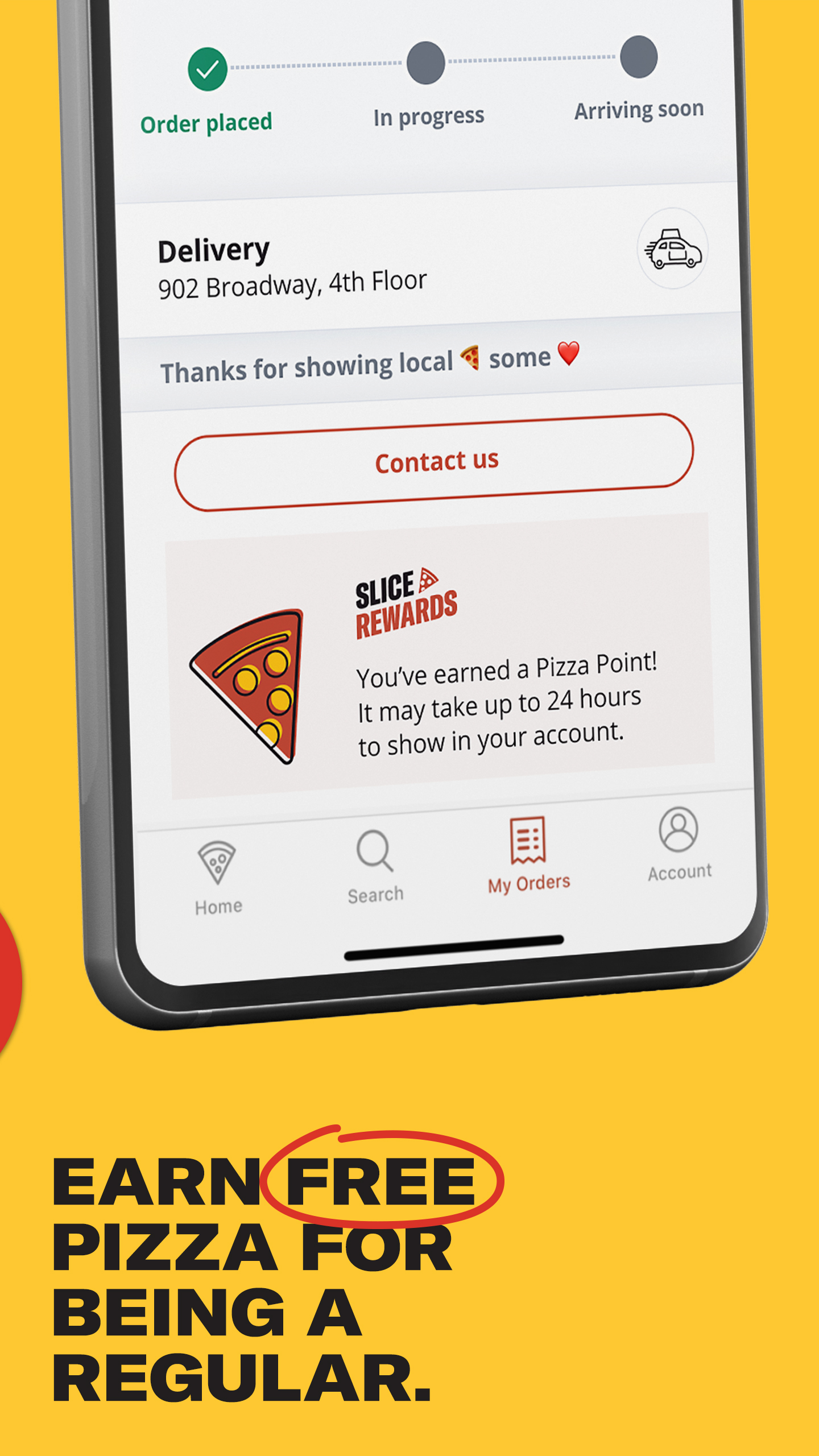 Slice: Pizza Delivery/Pick Up APK screenshot