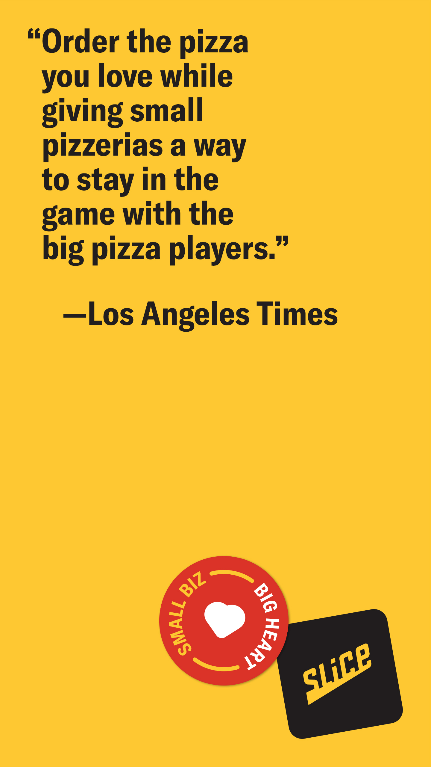Slice: Pizza Delivery/Pick Up APK screenshot