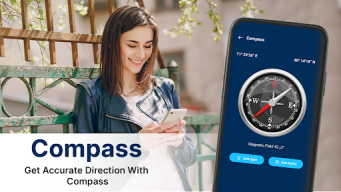 Smart Compass: Digital Compass APK screenshot